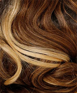 Sensationnel Human Hair Blend Lace Front Synthetic Wig BareLace Glueless Full Lace Unit 4