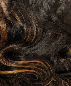 Sensationnel Human Hair Blend Lace Front Synthetic Wig BareLace Glueless Full Lace Unit 4