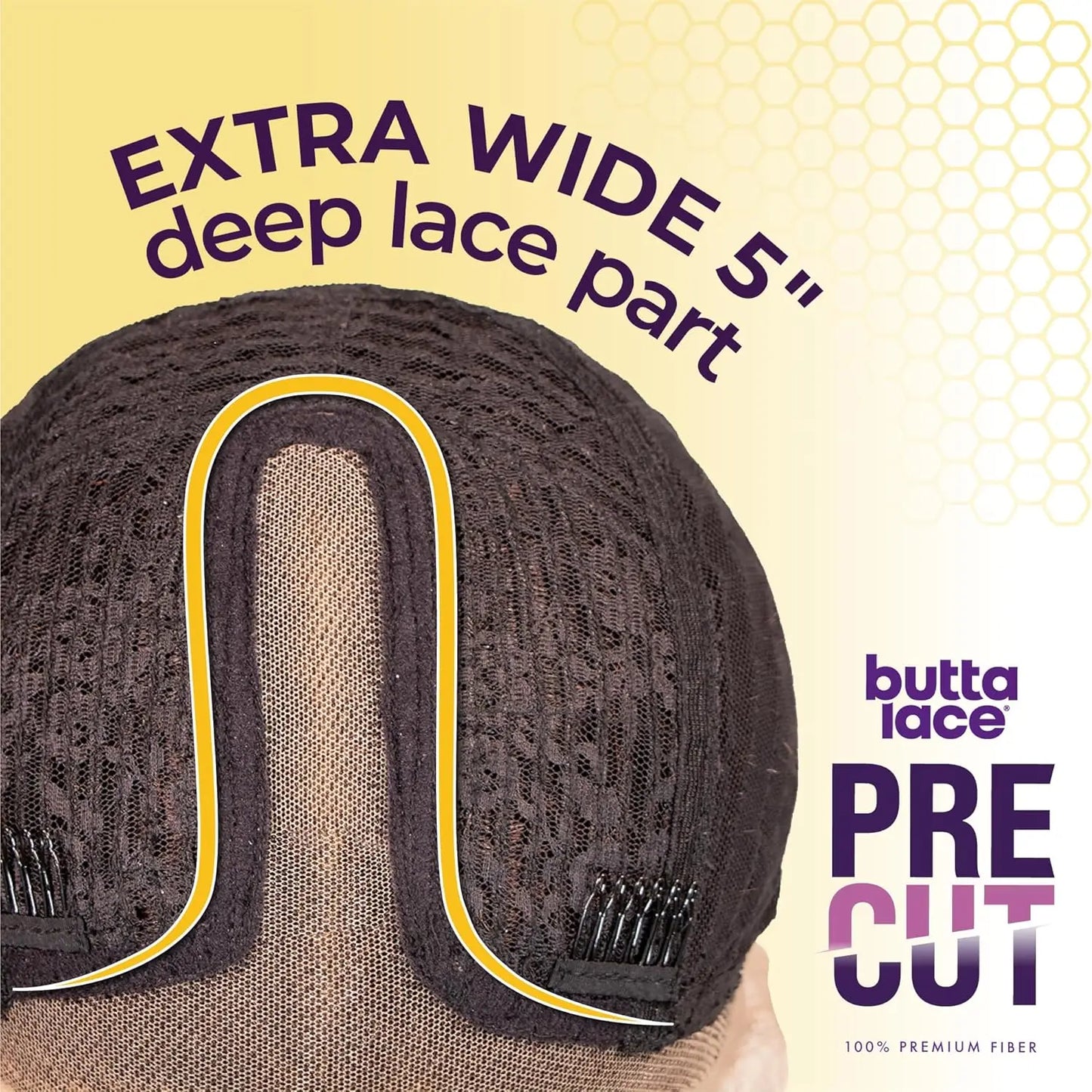 Sensationnel Butta Pre-Cut HD Lace Front Wig Glueless Unit 5 - Tight Curl Style, Soft Texture, Easy & Quick Wear
