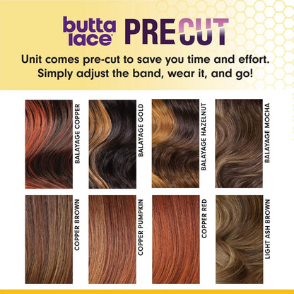 Sensationnel Butta Pre-Cut HD Lace Front Wig Glueless Unit 4 - Long, Tight Curly Style, Pre-Plucked Hairline, Ready-to-Wear