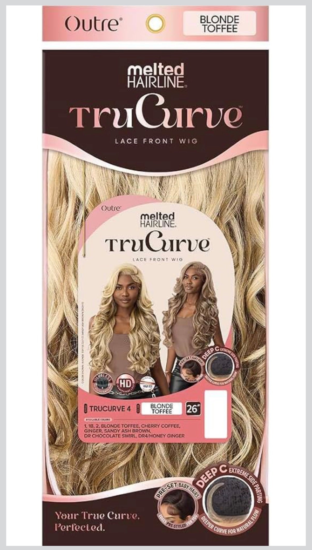 TruCurve Outre Lace Front Wig [Melted Hairline]