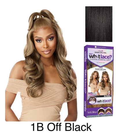 13X6 Wigs - Glenna Lacefrontal Glueless Synthetic With Natural Density Preplucked Hairline