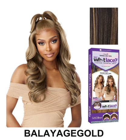 13X6 Wigs - Glenna Lacefrontal Glueless Synthetic With Natural Density Preplucked Hairline