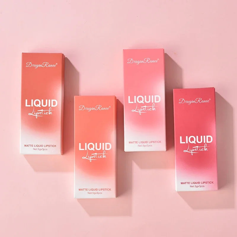 3-Piece Lip Gloss Set | Waterproof, Long-Lasting, High-Color Shine