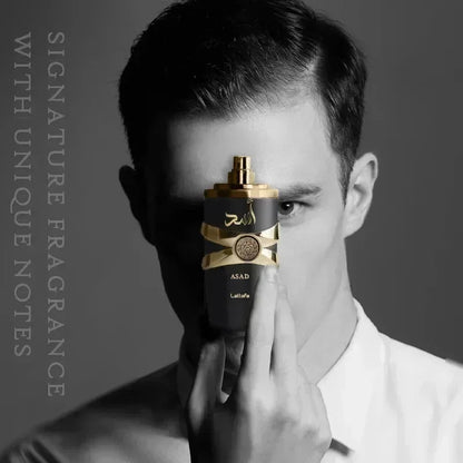Asad | Lattafa Men’s Eau de Parfum – Long-Lasting Original Fragrance