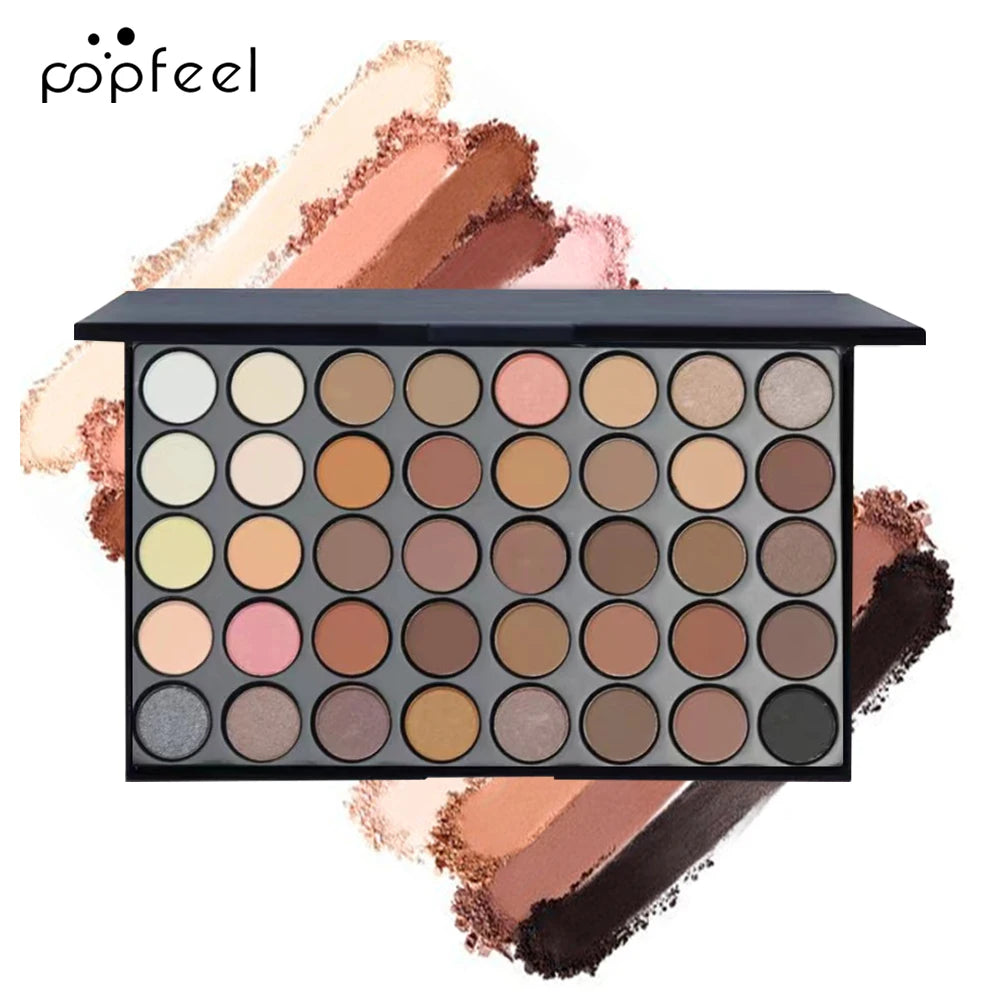 POP FEEL Eye Makeup Set, Eyeshadow Palette, Eyeliner, Mascara, Eyebrow Pencil, Makeup Tool Set Box, Gifts For Women