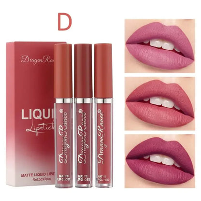 3-Piece Lip Gloss Set | Waterproof, Long-Lasting, High-Color Shine