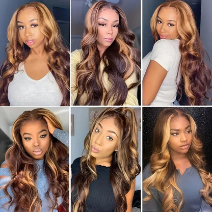 Aurelia Body Wave HD Lace Frontal Wig – 13x6 Human Hair Wig, 200% Density, Premium Body Wave for Women