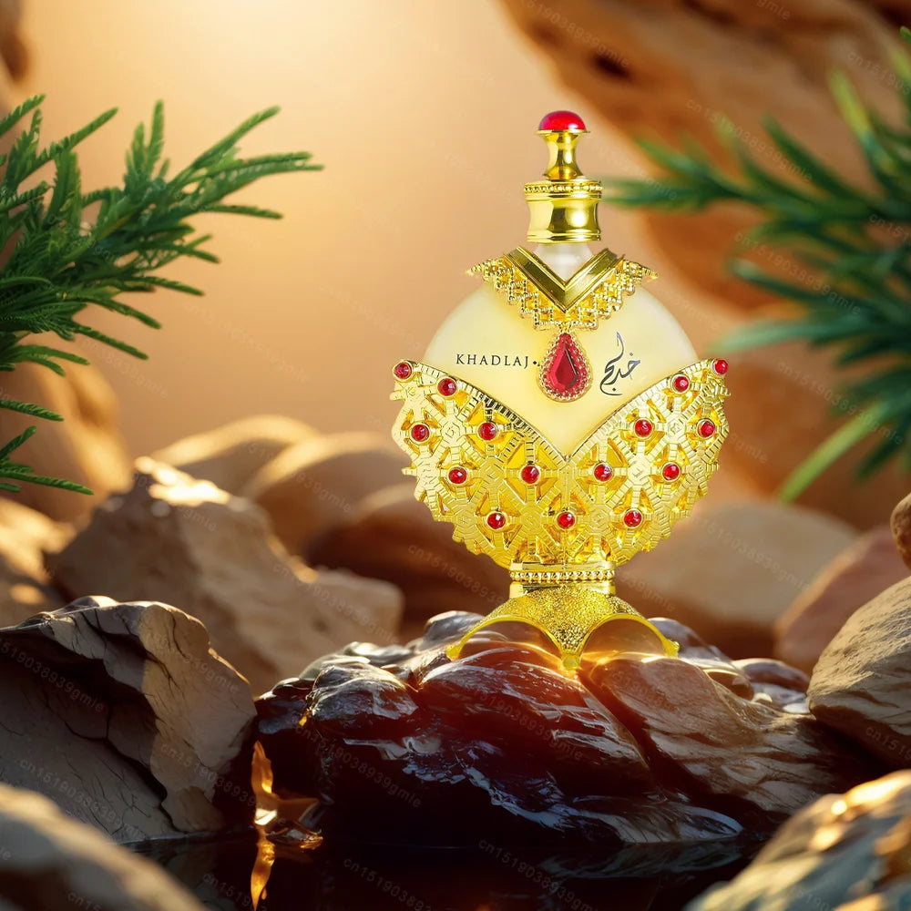 Khadlaj | Arabic Pheromone Perfume Oriental Gold Concentrated Perfume Refreshing Fragrance Perfume Essential Oil Long-Lasting Fragrance