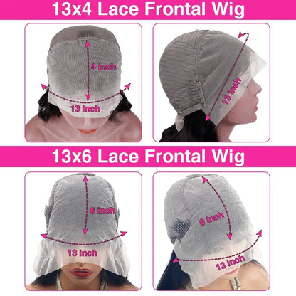 Aurelia Body Wave HD Lace Frontal Wig – 13x6 Human Hair Wig, 200% Density, Premium Body Wave for Women