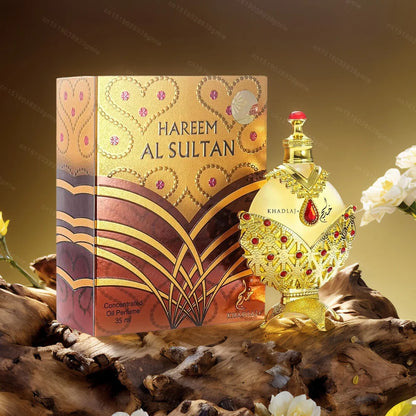 Khadlaj | Arabic Pheromone Perfume Oriental Gold Concentrated Perfume Refreshing Fragrance Perfume Essential Oil Long-Lasting Fragrance